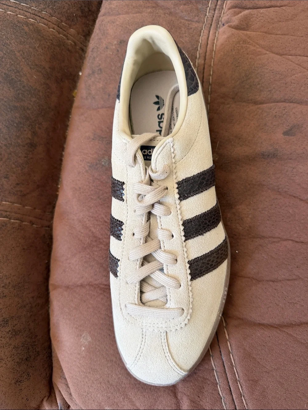 adidas Bermuda sneaker in a neutral 